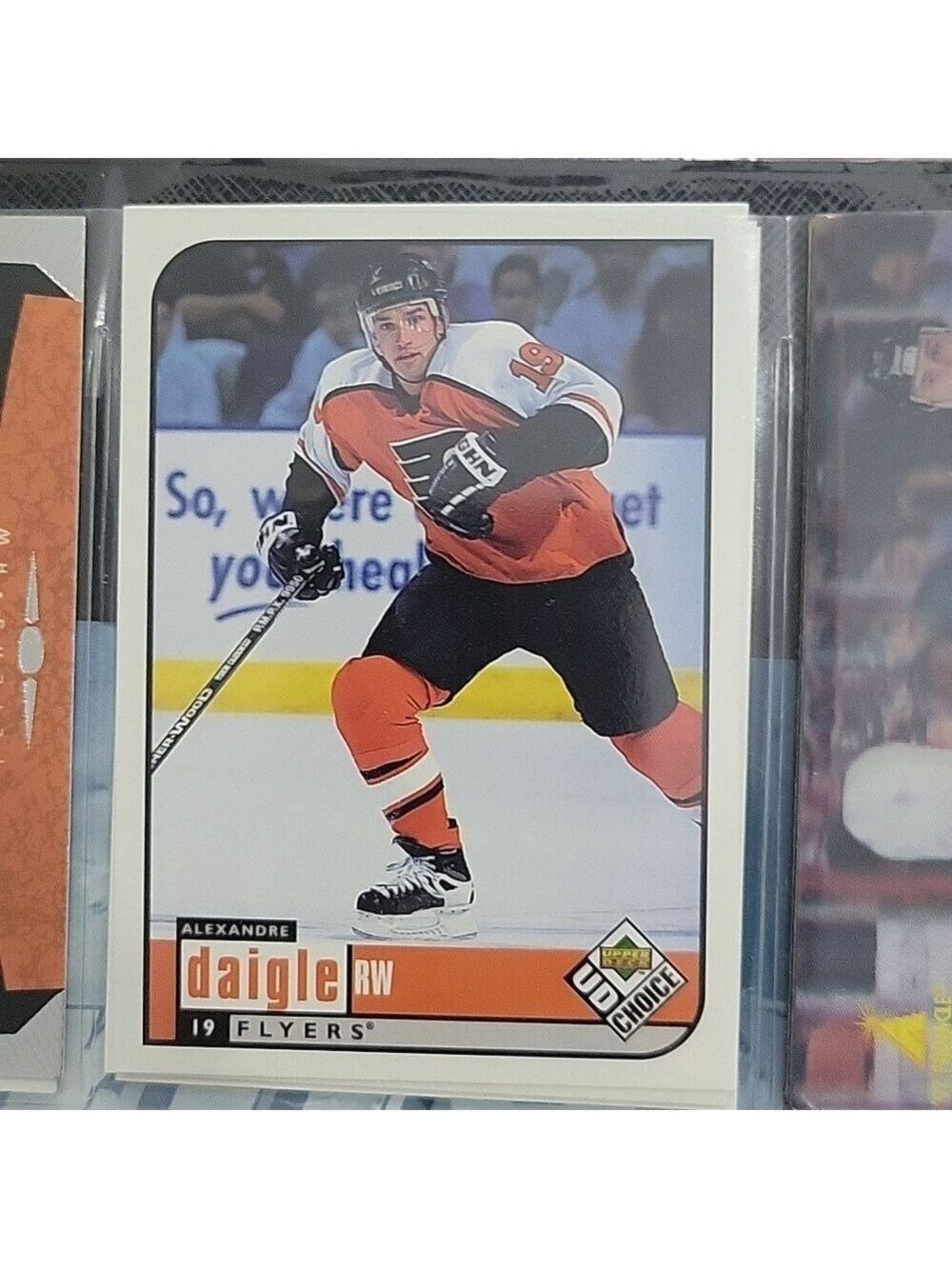 Alexandre Daigle Hockey Card Philadelphia Flyers